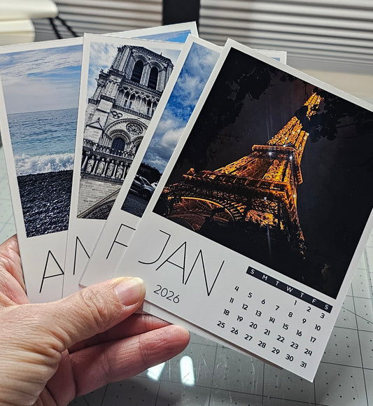 Custom Calendar Magnet Set