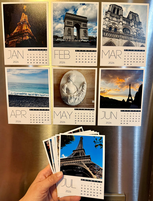 Custom Calendar Magnet Set